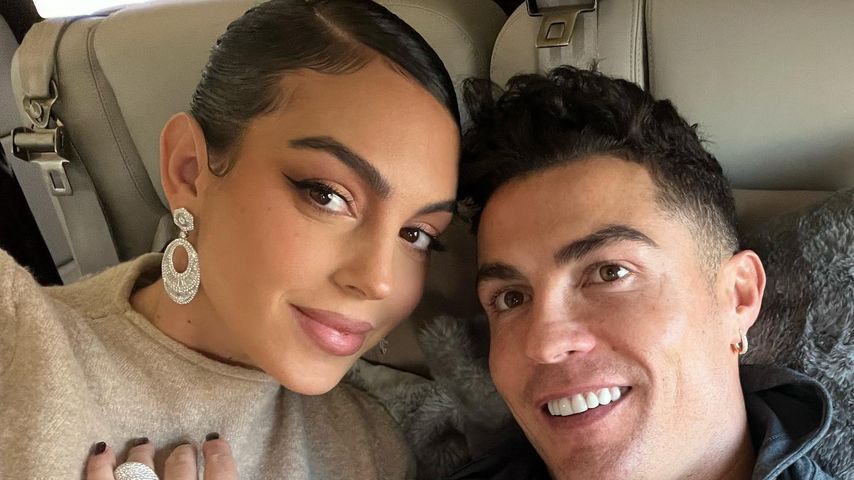 Georgina Rodriguez und Cristiano Ronaldo im Januar 2022