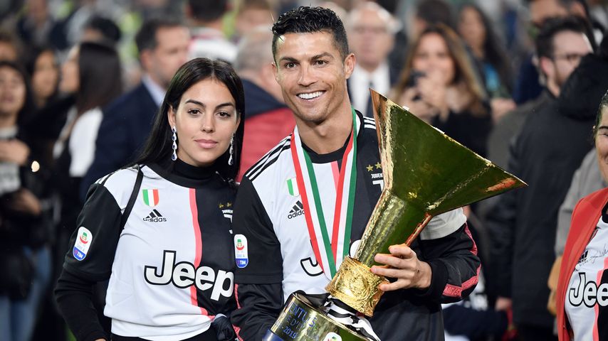 Georgina Rodriguez und Cristiano Ronaldo, Mai 2019