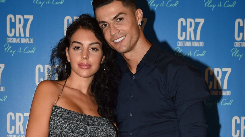 Georgina Rodriguez und Cristiano Ronaldo im September 2019 in Turin