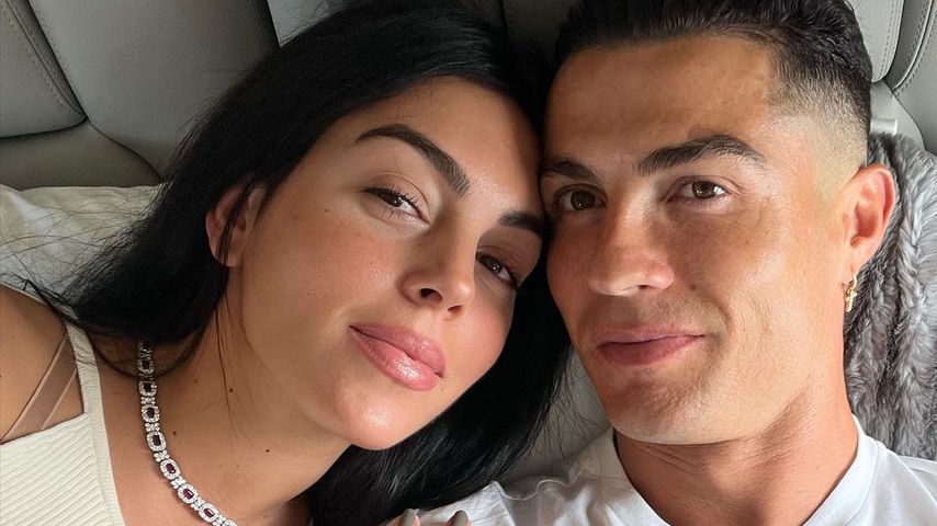 Georgina Rodriguez und Cristiano Ronaldo im Juni 2022