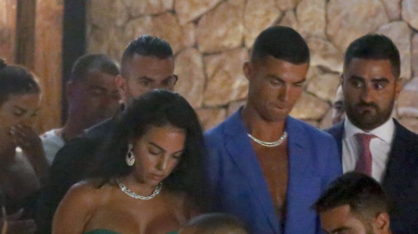 Georgina Rodriguez und Cristiano Ronaldo, Juni 2022