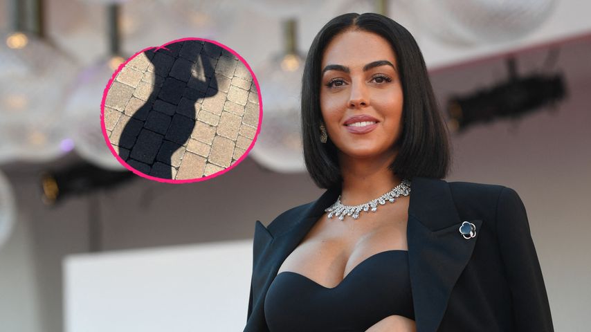 Schattenspiele: Georgina Rodríguez zeigt ihren Babybauch