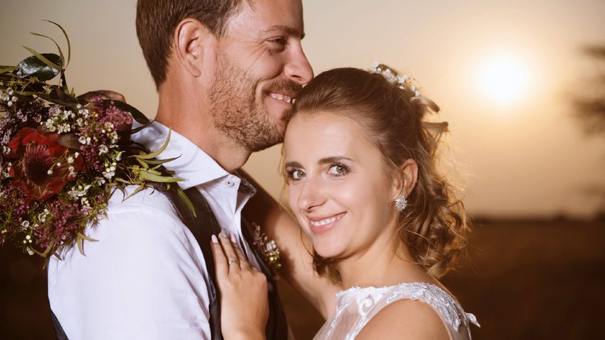 Anna hätte Gerald auch im Rollstuhl zum Altar geschoben