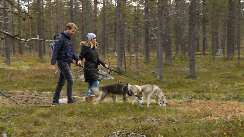 So romantisch waren Gerald & Annas Flitterwochen in Lappland