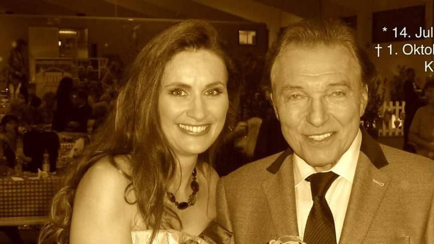Géraldine Olivier und Karel Gott