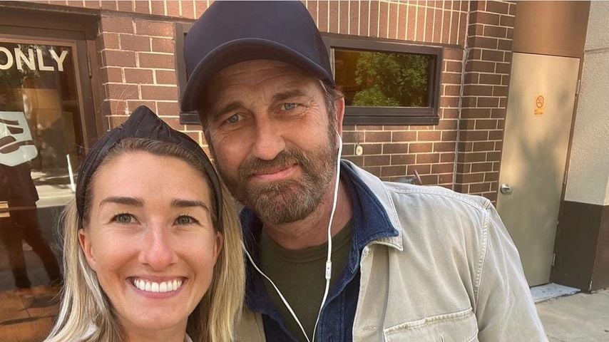 Gerard Butler und ein Fan