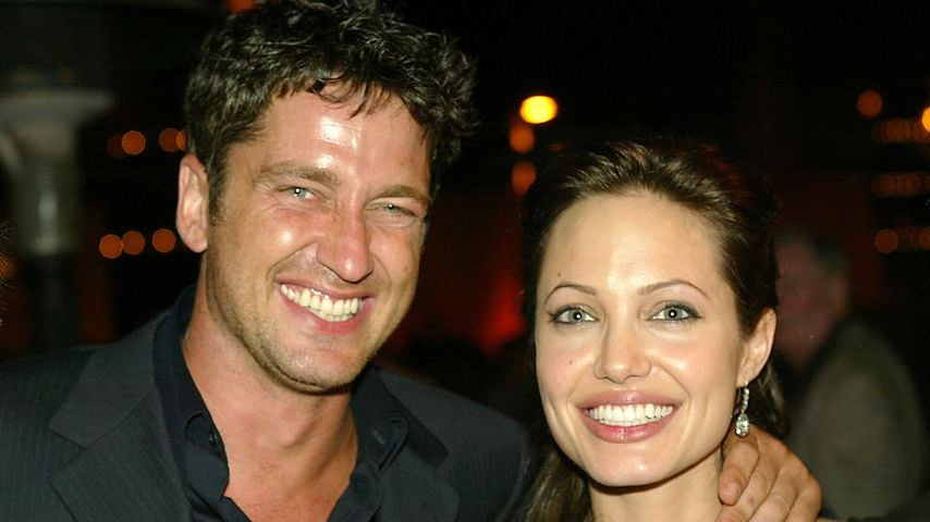 Gerard Butler und Angelina Jolie 2003