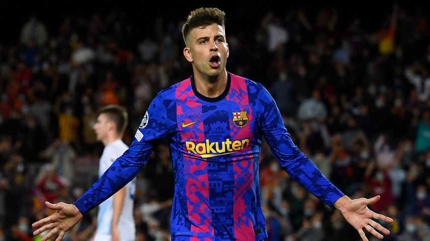 Gerard Piqué bei einem Fußballspiel