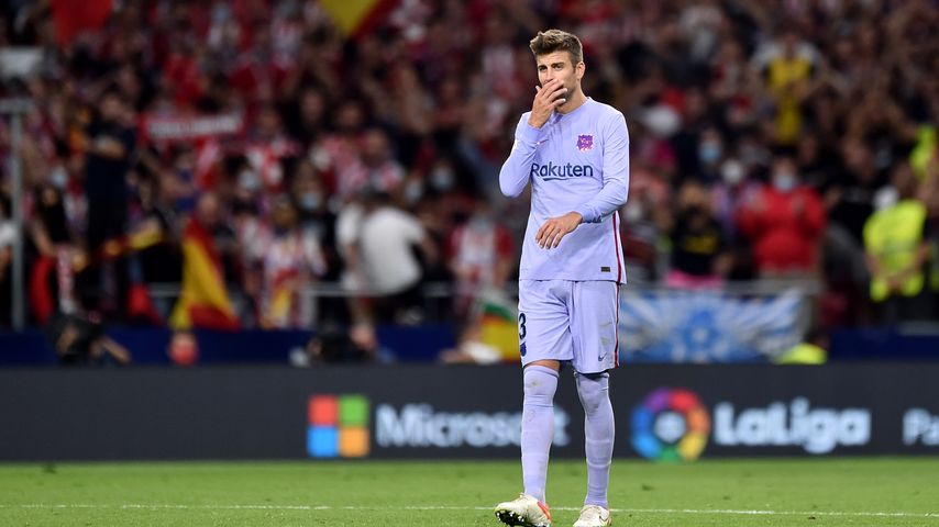 Gerard Piqué im Oktober 2021 in Madrid