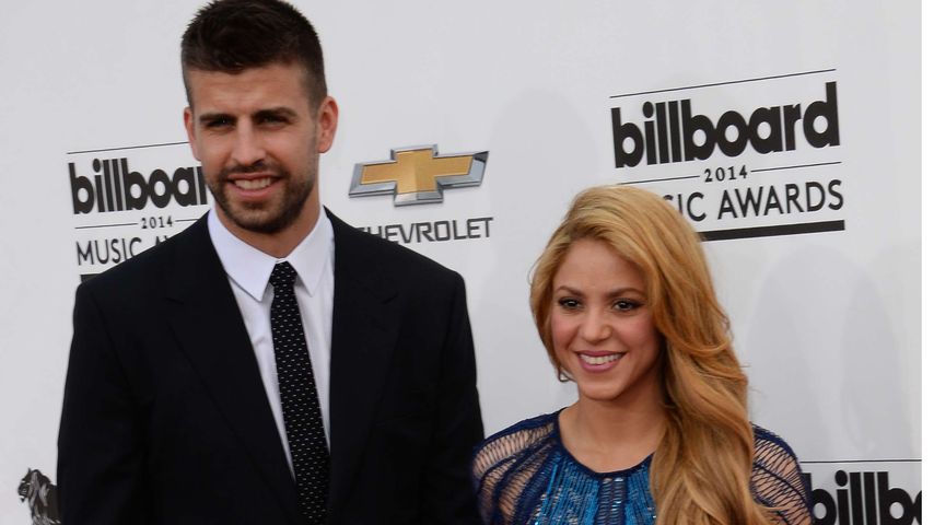 Gerard Piqué und Shakira im Mai 2014