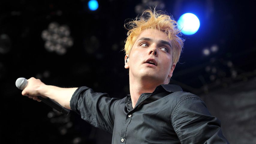 Gerard Way mit My Chemical Romance im Januar 2012 in Australien