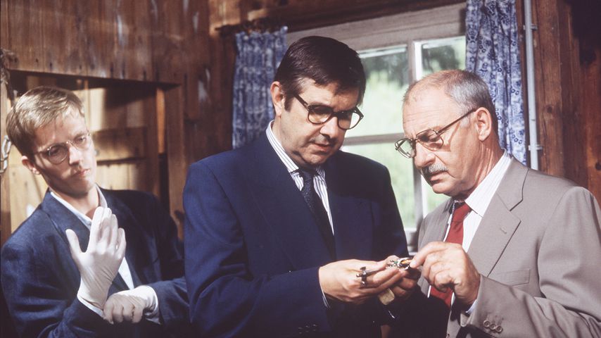 Gerd Baltus (m.) und Rolf Schimpf (r.) in "Der Alte"