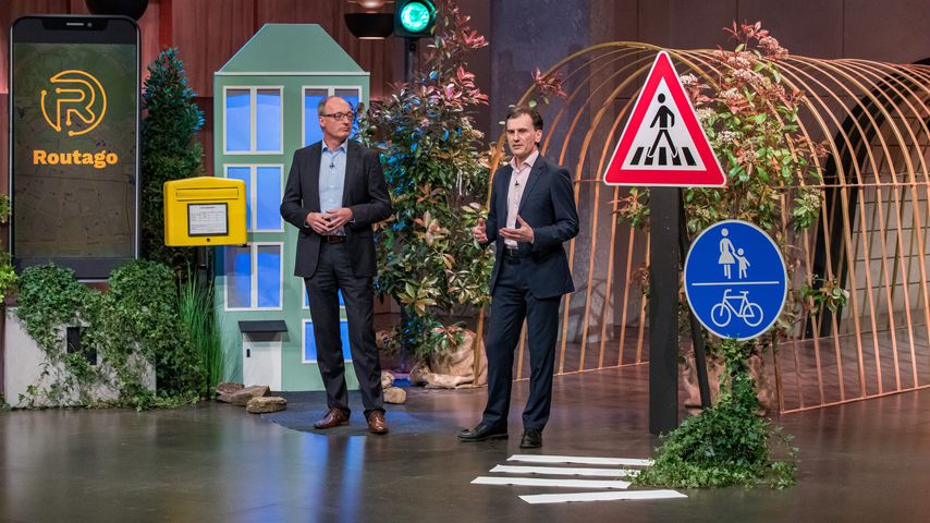 Gerd Güldenpfennig und Stefan Siebert bei "Die Höhle der Löwen"