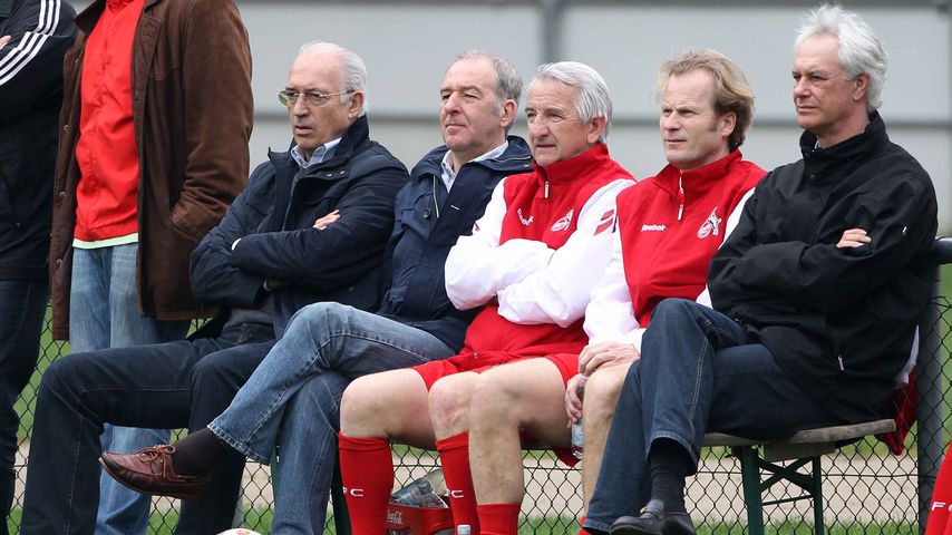 Gerd Strack (rechts) bei einem Spiel, 2011