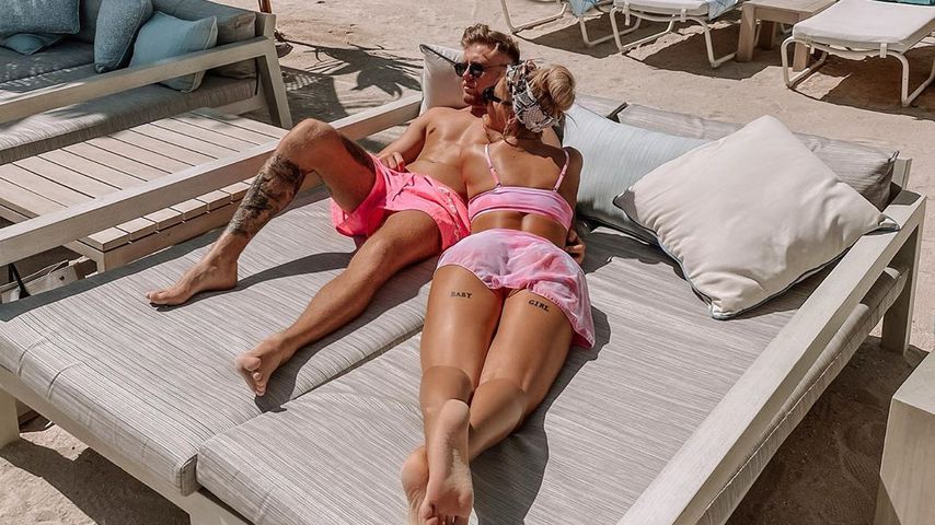 Gerda Lewis mit ihrem Freund Melvin