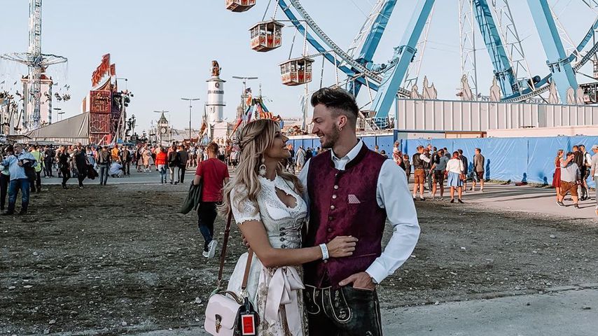 Gerda Lewis und Keno Rüst auf dem Oktoberfest 2019