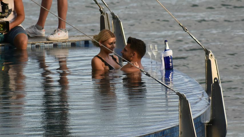 Gerda Lewis und Tim Stammberger beim Dreamdate auf den Seychellen