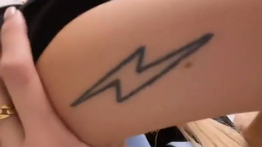 Gerda Lewis' Blitz-Tattoo