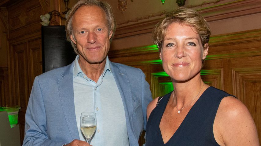 Gerhard Delling und Christina Block beim Get-together im Dorint in Baden-Baden