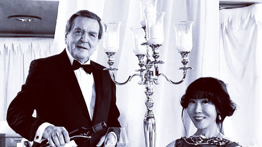 "Dinner for Two": So feierte Alt-Kanzler Schröder Silvester