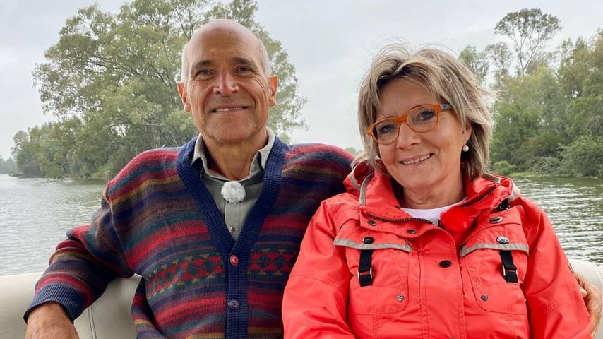 International-Bauer Gerhard hat erstmals Besuch von Birgit