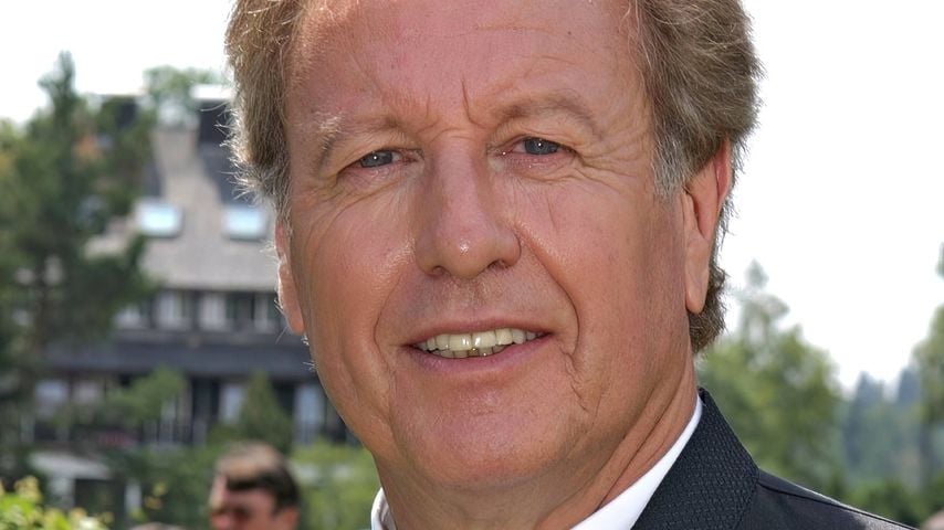 Gerhart Lippert am Rande von Dreharbeiten zur ZDF-Krankenhausserie "Die Schwarzwaldklinik - Die nächste Generation"