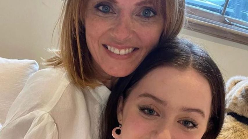 Geri Horner mit ihrer Tochter Bluebell