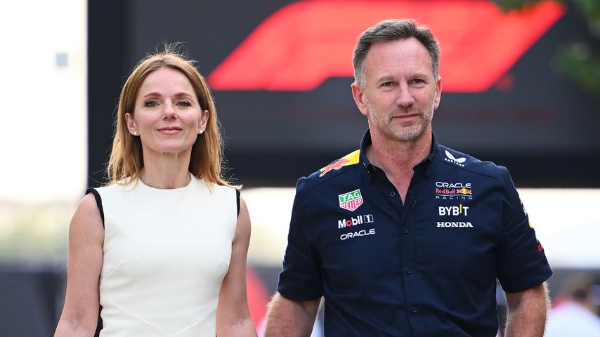 Geri und Christian Horner, März 2024