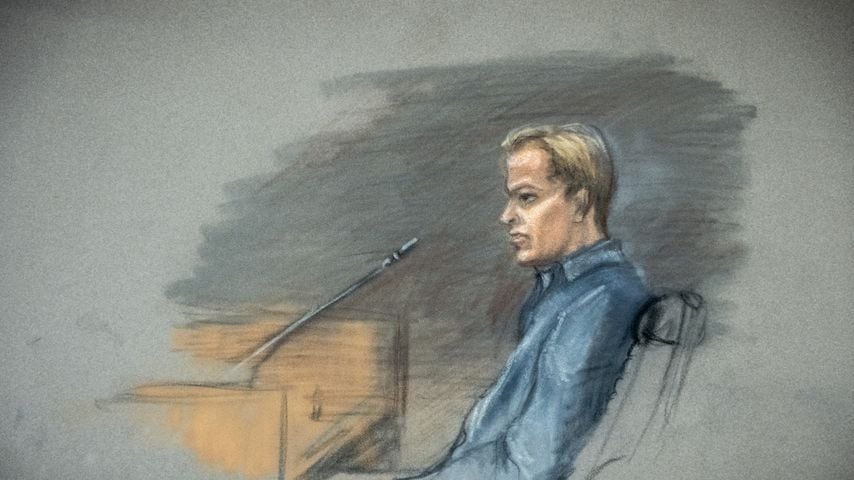 Gerichtszeichnung: Marius Borg Hoiby während des Prozesses am Osloer Bezirksgericht am 5. Februar 2026