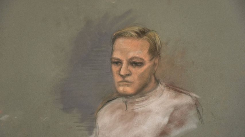 Gerichtszeichnung: Marius Borg Hoiby während des Prozesses im Osloer Bezirksgericht