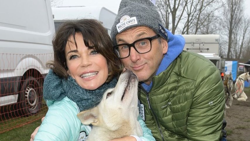 Gerit Kling mit ihrem Mann Wolfram Becker, März 2024