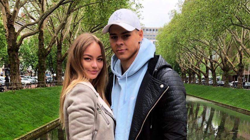"Germany's next Topmodel"-Kandidatin Elisa und ihr Freund Kempes