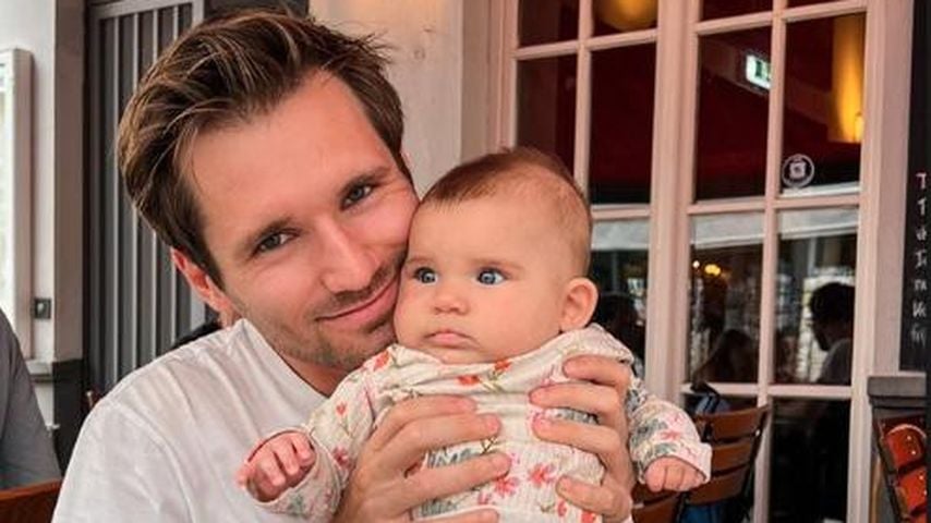 Gesa Felicitas Krauses Partner mit ihrer Tochter Lola