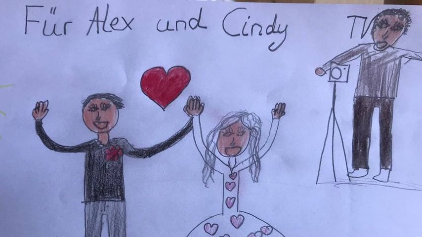 Geschenk für Alex und Cindy von "Hochzeit auf den ersten Blick"