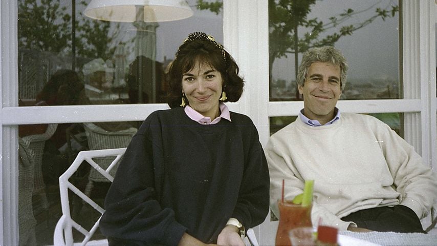 Ghislaine Maxwell und Jeffrey Epstein in New York