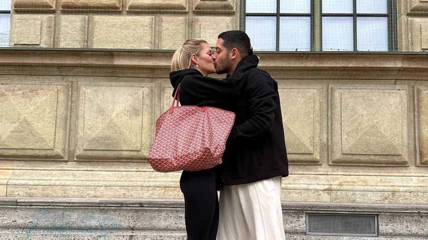 Gianluca Ferderico und seine Freundin Alena