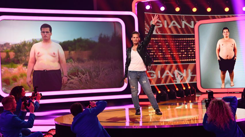 Gianluca im "The Biggest Loser"-Finale