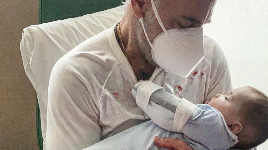 Wegen Gaumenspalte: Gianluca Vacchis Baby wurde operiert
