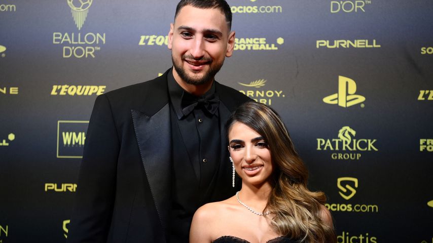Gianluigi Donnarumma und Alessia Elefante, November 2021