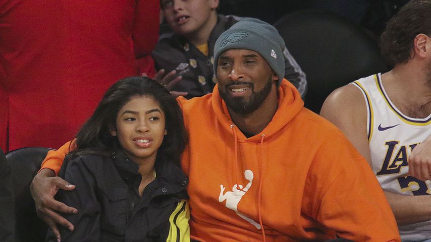 Gianna und Kobe Bryant im Dezember 2019 in Los Angeles