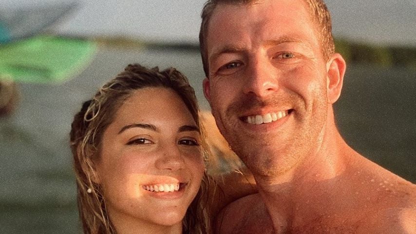 Giannina Gibelli und Damian Powers im Juli 2020