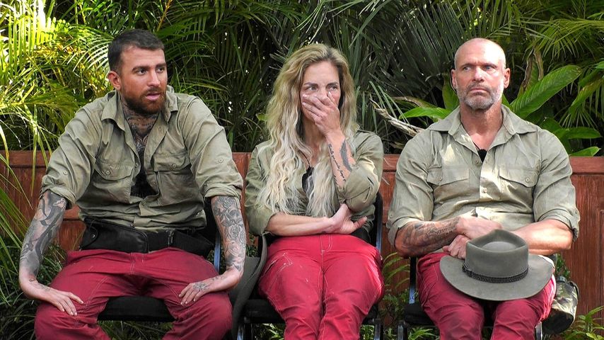 Gigi Birofio, Danni Büchner und Thorsten Legat im Allstars-Dschungelcamp