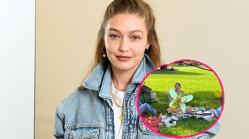 Mit Emoji versteckt: Warum zeigt Gigi Hadid Babybauch nicht?