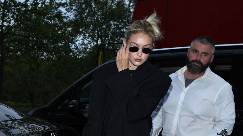 Gigi Hadid auf dem Weg zum Restaurant, Juni 2023