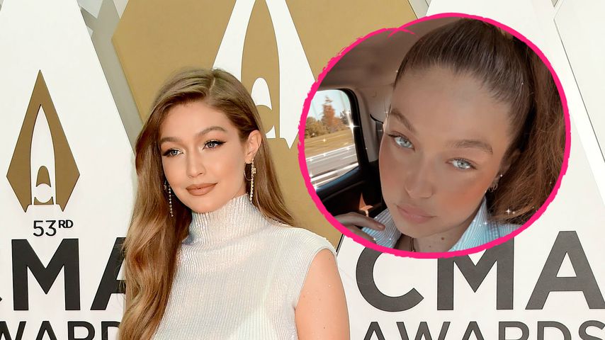 In Schwangerschaft: Hat sich Gigi Hadid die Haare gefärbt?