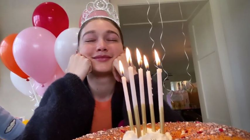 Am 25. Geburtstag: Hier feiert Gigi Hadid mit sich selbst
