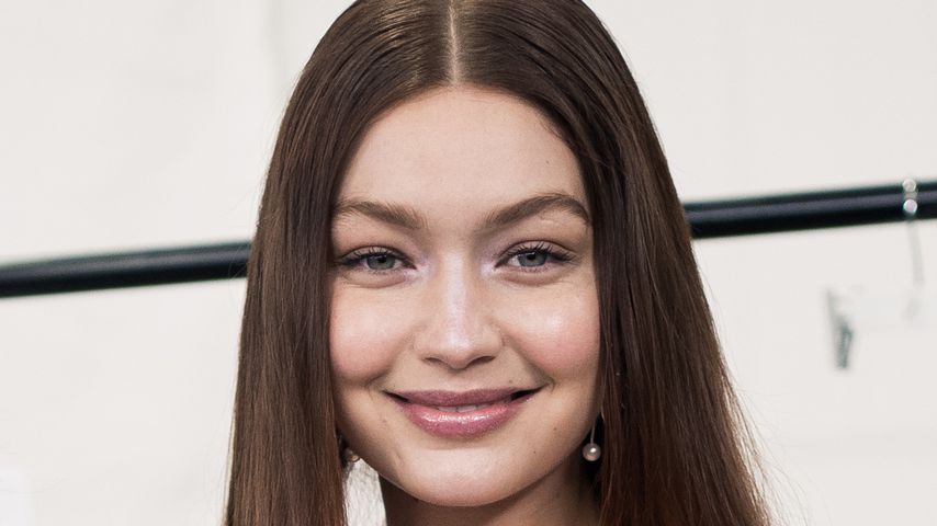Gigi Hadid auf der Paris Fashion Week im September 2021