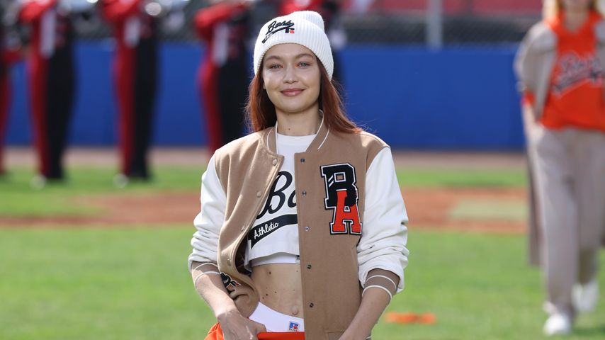 Gigi Hadid bei der Fashion Week in Mailand