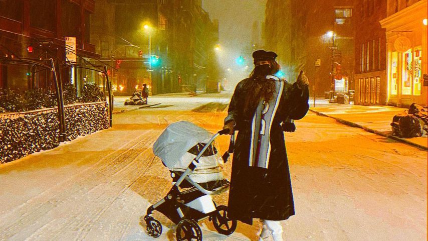 Gigi Hadid mit ihrer Tochter, Dezember 2020
