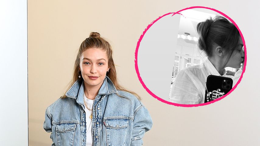 Neuer Schnappschuss: Gigi Hadid küsst ihre kleine Tochter